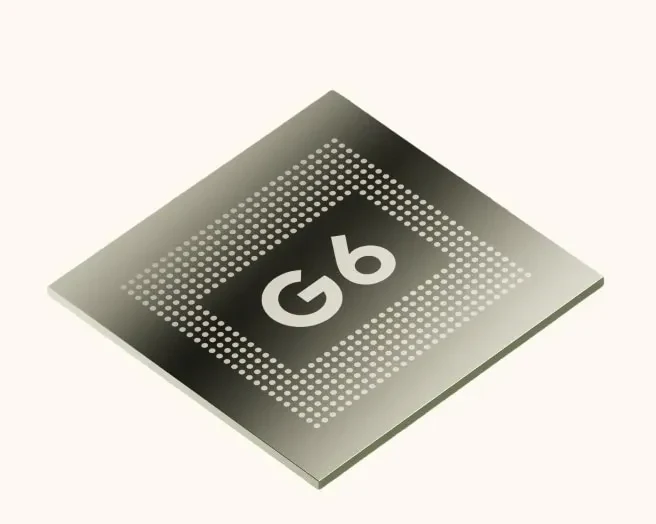 Tensor G6 晶片展示圖片